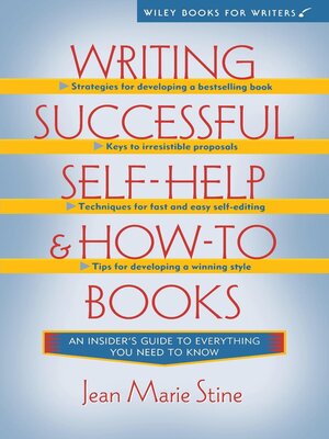 cover image of Writing Successful Self-Help and How-To Books